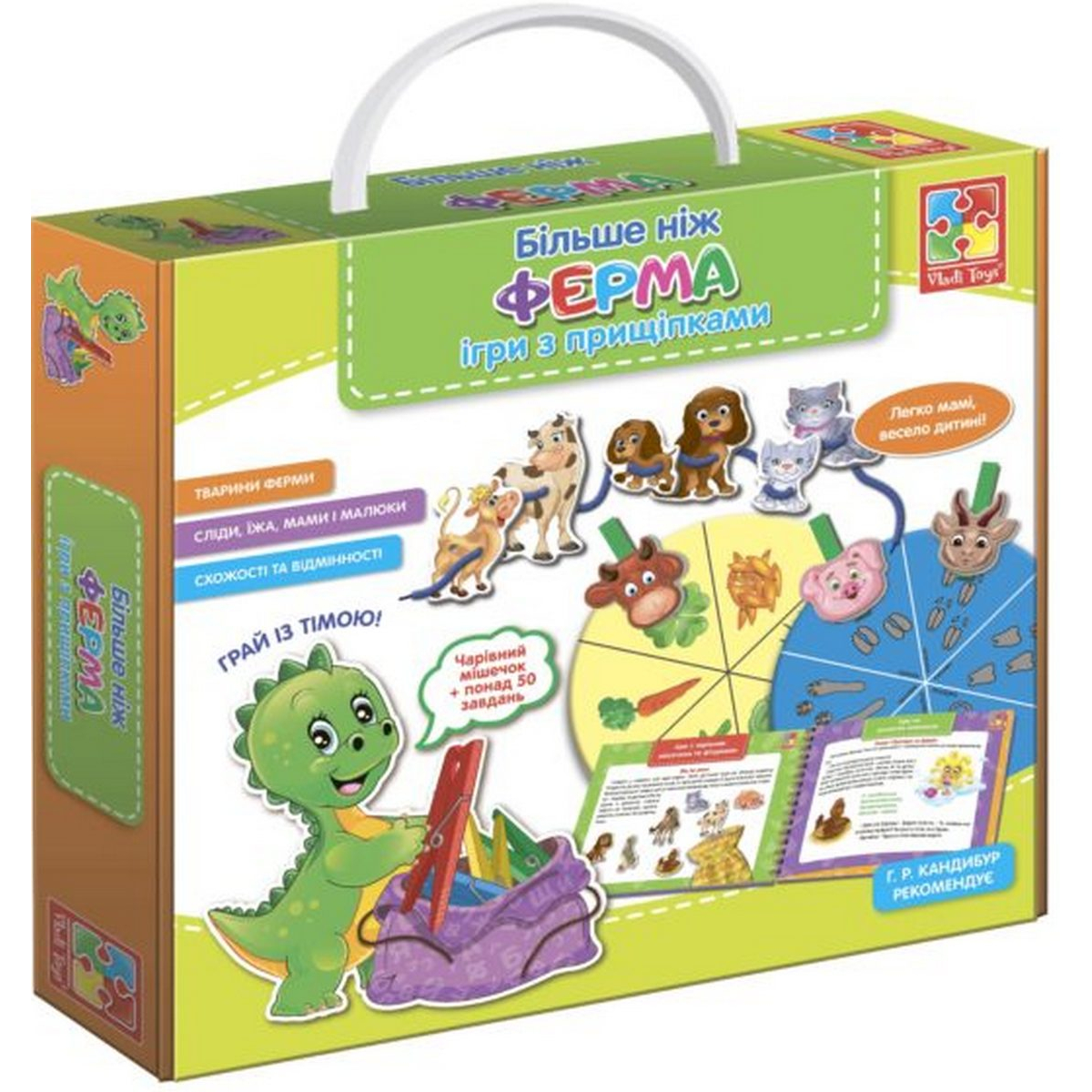 

Развивающая игра «Больше чем ферма» на украинском языке Vladi Toys (VT2801-22)