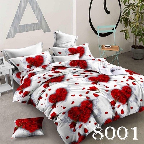 

Комплект постельного белья Pretty 8001 Евро размер 200х220