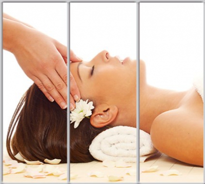 

Шкаф купе Luxe Studio Стандарт-1 Фотопечать Салон красоты-14 2300x2200x450 трехдверный