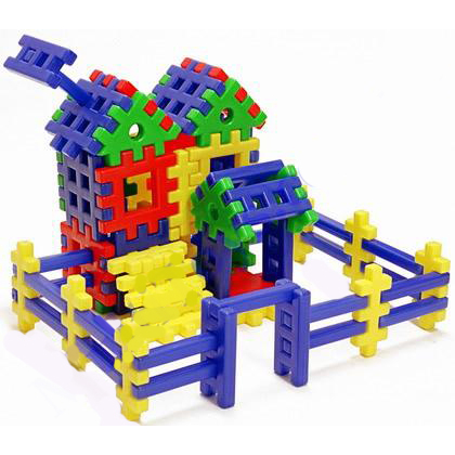

Пластик-пазл «Кошкин дом» Toys Plast (0022)