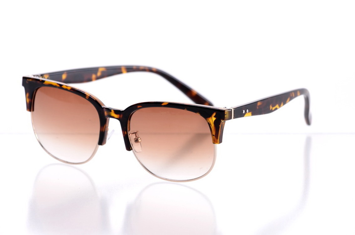 

Женские солнцезащитные очки GlasseS с поляризацией, цвет линзы коричневый, цвет оправы хаки