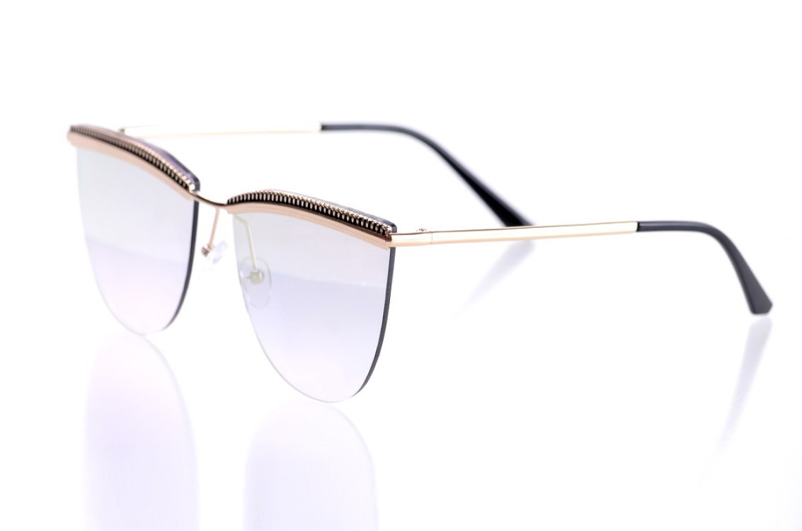 

Женские солнцезащитные очки GlasseS с поляризацией, цвет линзы розовый, цвет оправы золотой