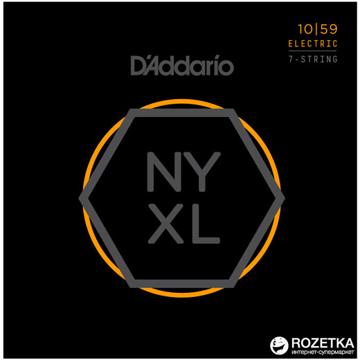 

D'Addario NYXL1059 NYXL Regular Light 7-String (10-59)