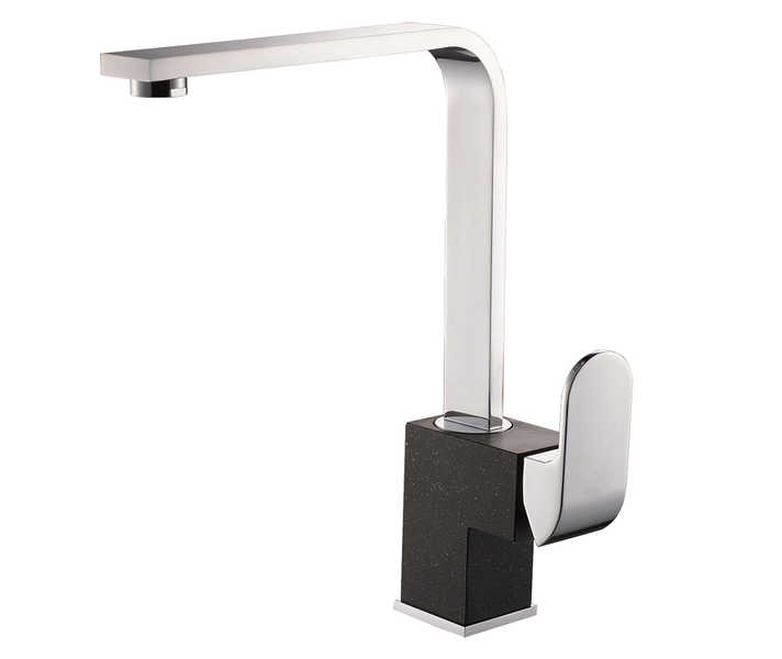

Смеситель кухонный Aquasanita Signa 2083-601 комби хром+black metallic (2789)