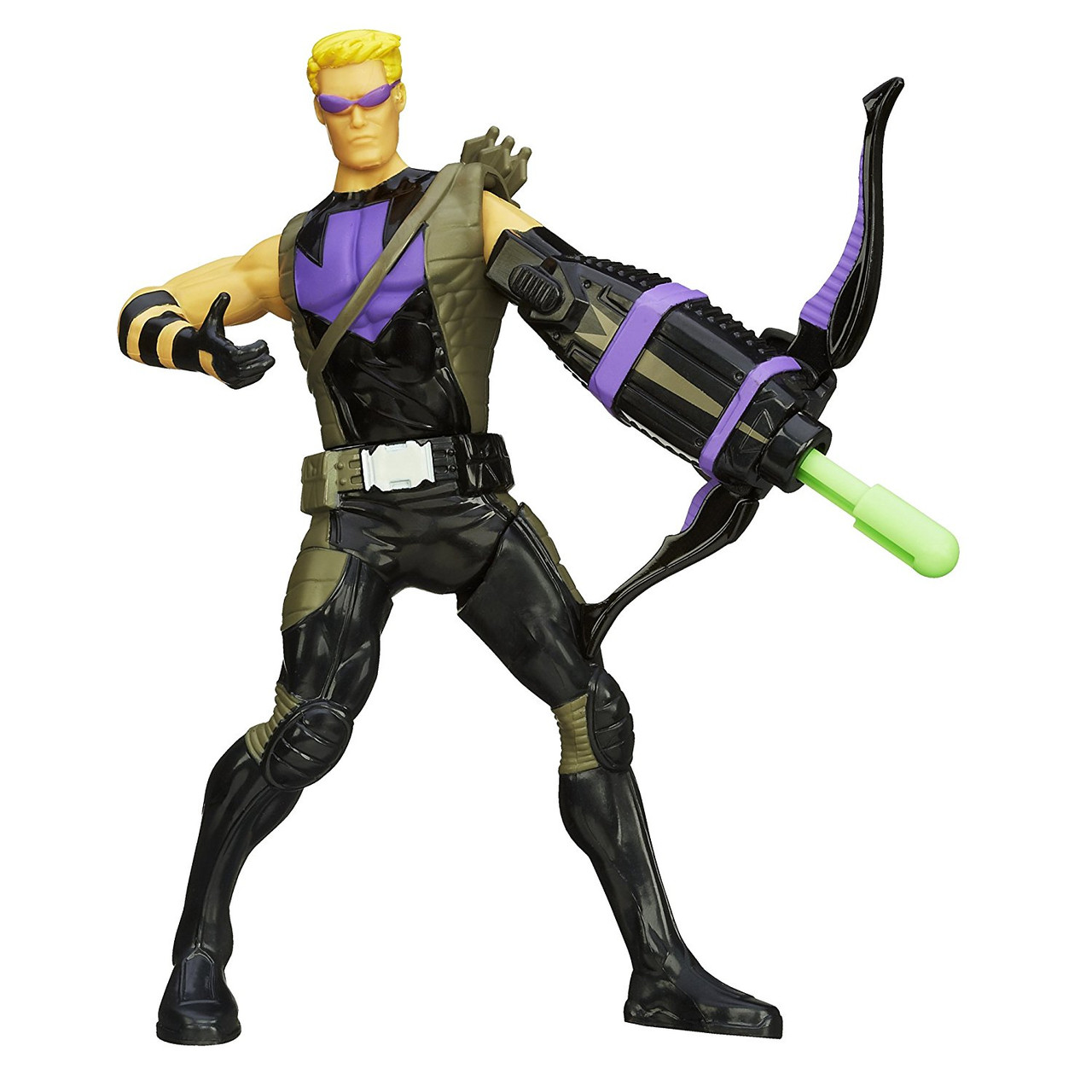 

Стреляющая фигурка Соколиного Глаза, боевое оружие - Hawkeye, Avengers, Assemble,Squeeze Legs,Hasbro (S143174)