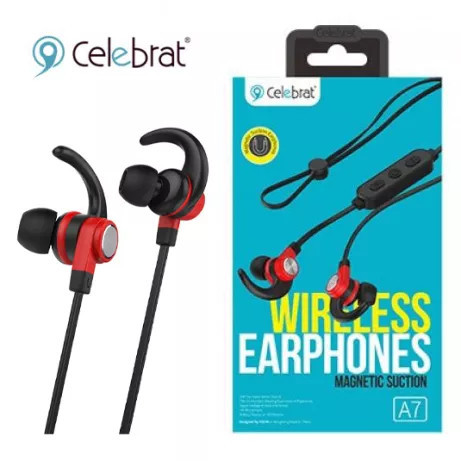 

Вакуумные Bluetooth наушники-гарнитура Celebrat A7