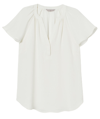 

Блузка H&M 0855769 38 Белая