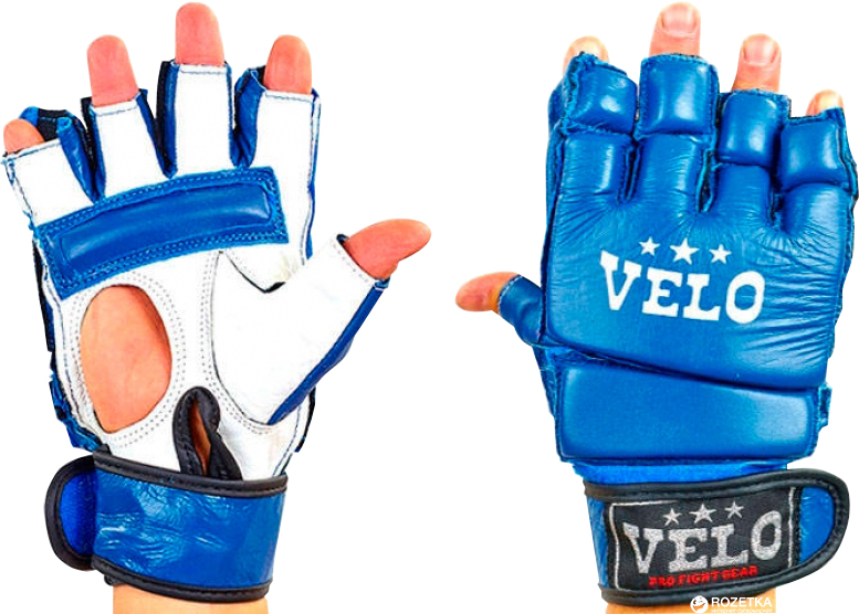

Перчатки для смешанных единоборств MMA Velo S Blue (4026ULIZ-S)