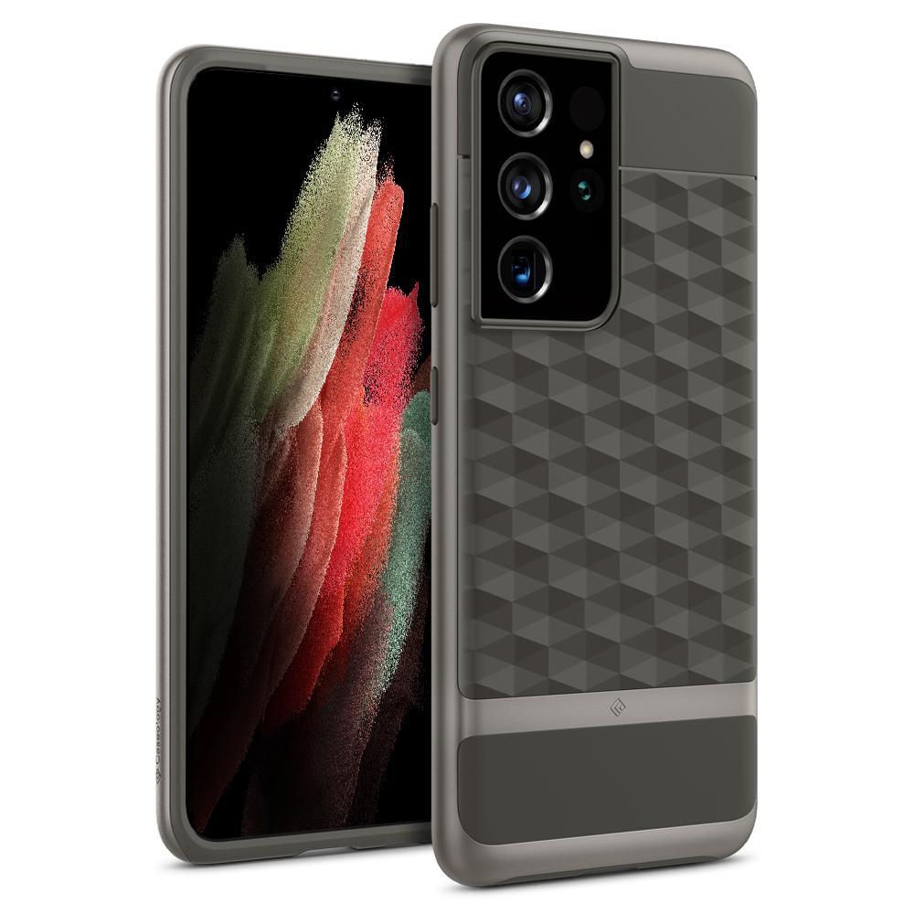 

Чехол Caseology Parallax для Samsung Galaxy S21 Ultra Ash Gray