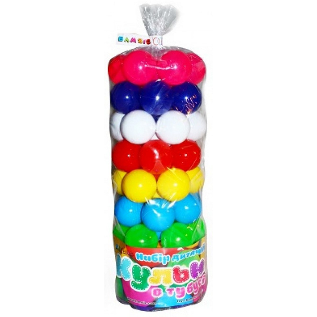 

Шарики для бассейна 62 шт Бамсик (0262)