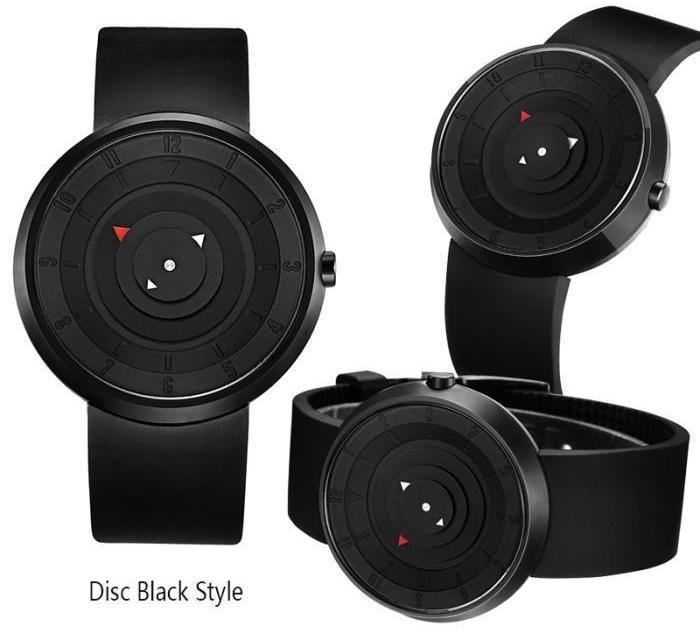

Мужские футуристические часы без стрелок Deaf B106
