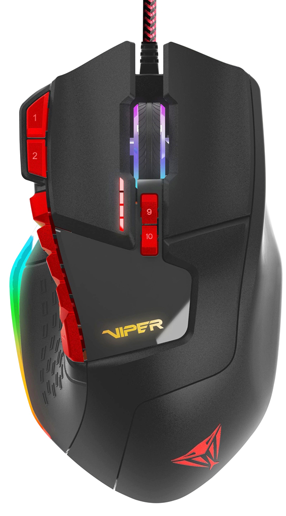 

Мышь Patriot Viper V570 RGB USB Black/Red (PV570LUXWK)