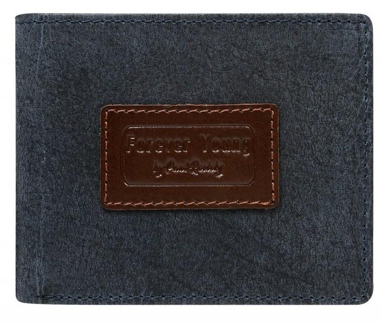 

Мужское кожаное портмоне ALWAYS WILD синее supersumka (TР012N992VTP navy)