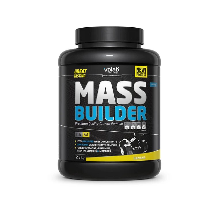 

Гейнер VPLab Mass Builder 2300 г Банан (4384303104)