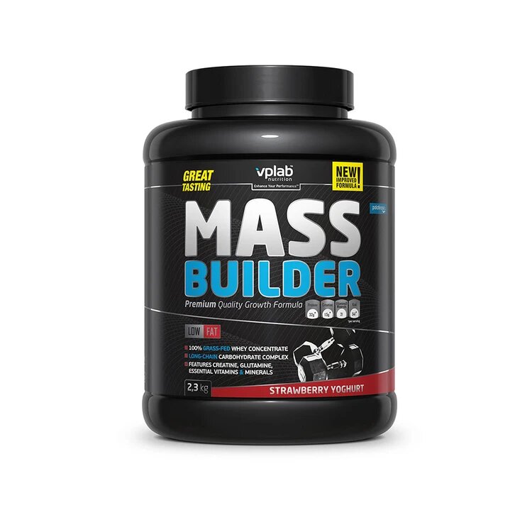 

Гейнер VPLab Mass Builder 2300 г Клубника (4384303106)