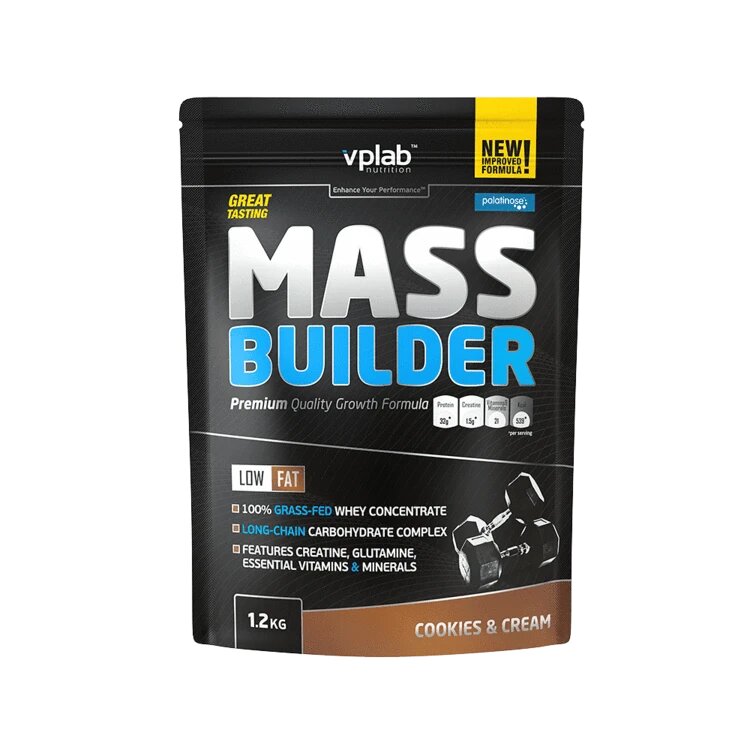 

Гейнер VPLab Mass Builder 1200 г Печенье (4384303109)