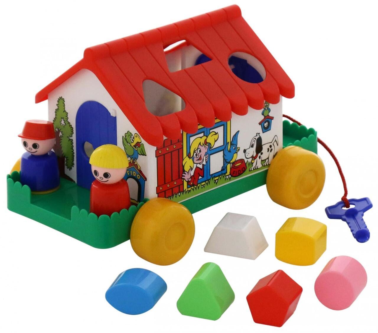 

Игровой дом Polesie в сеточке красный (6202-1) (4810344006202-1)