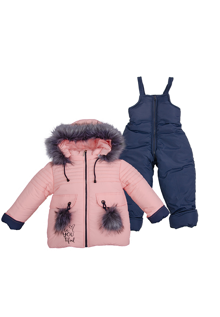 

Комплект комбинезонкуртка Vestes 47578 р60 116см персиковый 47580