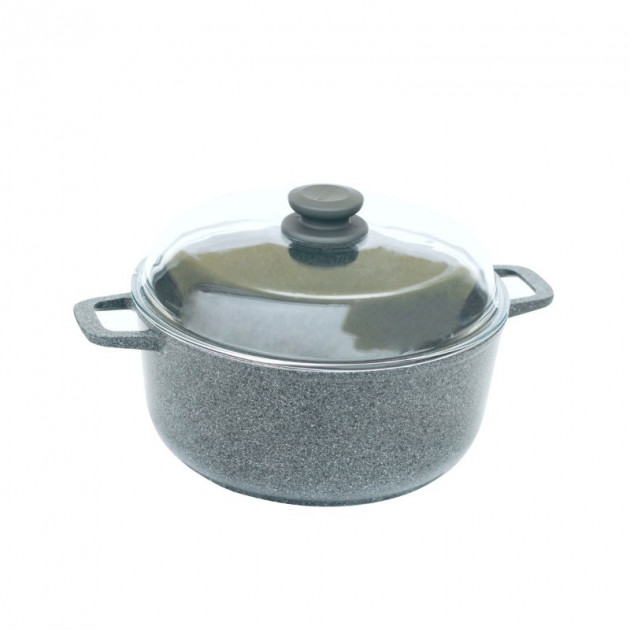 

Кастрюля ​​БИОЛ Granite Gray 3л с крышкой