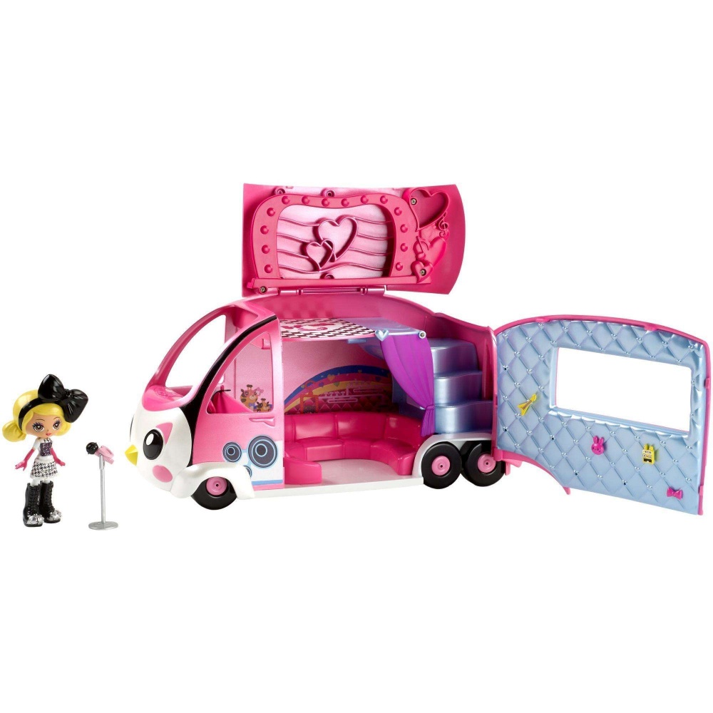 

Кукла Mattel героиня G и туристический автобус из мультсериала Куу Куу Хараджуку - Kuu Kuu Harajuku Tour Bus (FCN40)