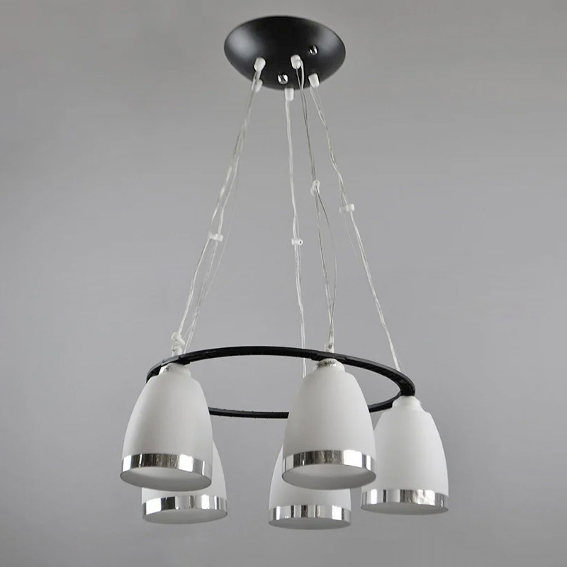 

Люстра подвесная Light House NM-14249/5P BK+MK черная