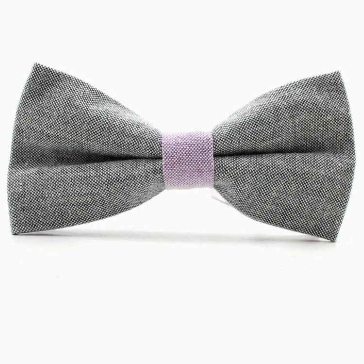

Галстук-бабочка Handmade 12,5х5,5 см Серый 000030265