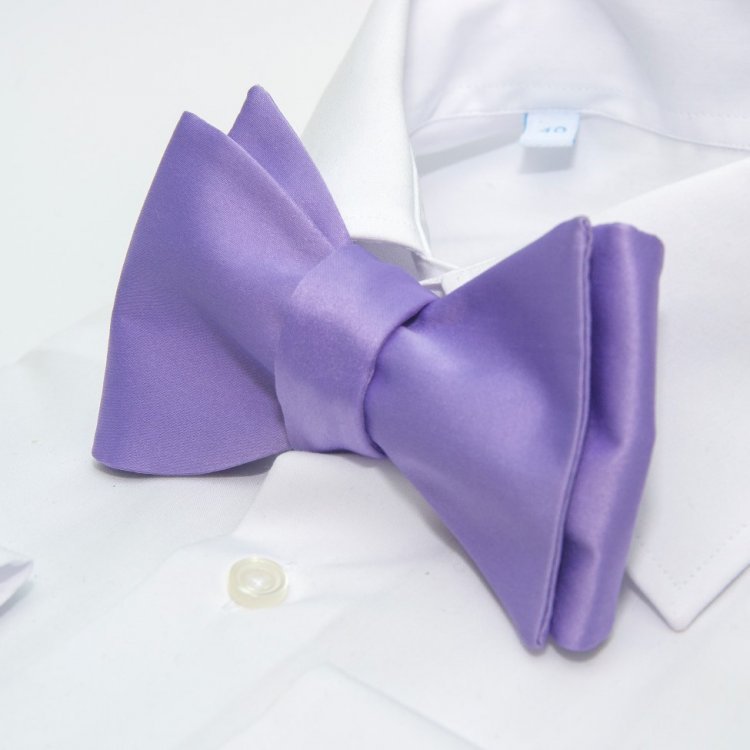 

Галстук-бабочка Handmade 11 см Сиреневый 000030653