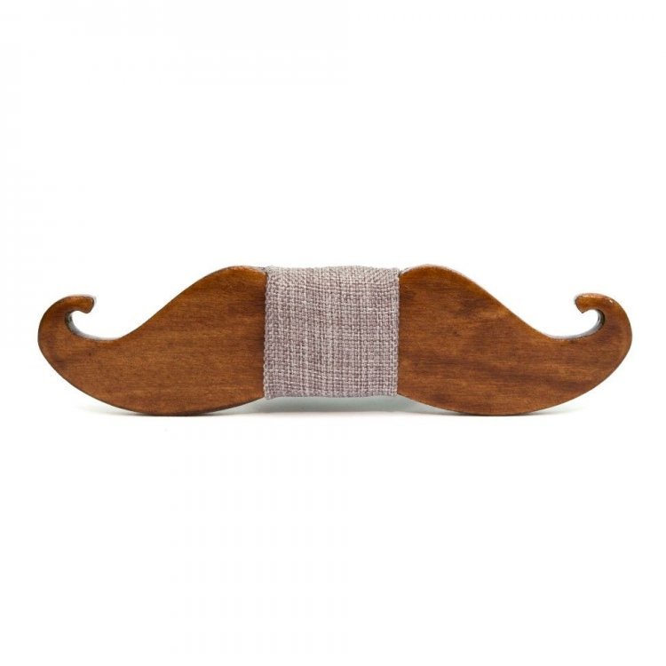 

Деревянная Галстук-Бабочка Gofin wood 9х2 см дерево 000030415