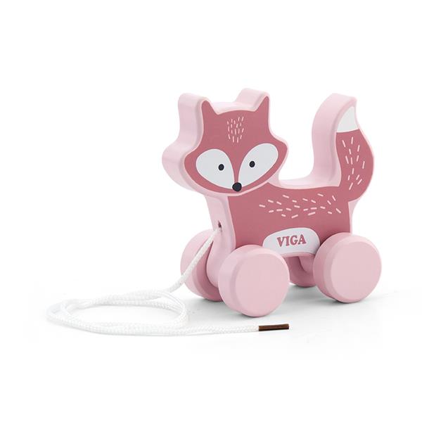 

Каталка Лиса Viga Toys 11,2х10,7х5,3 см Розовый 000013457