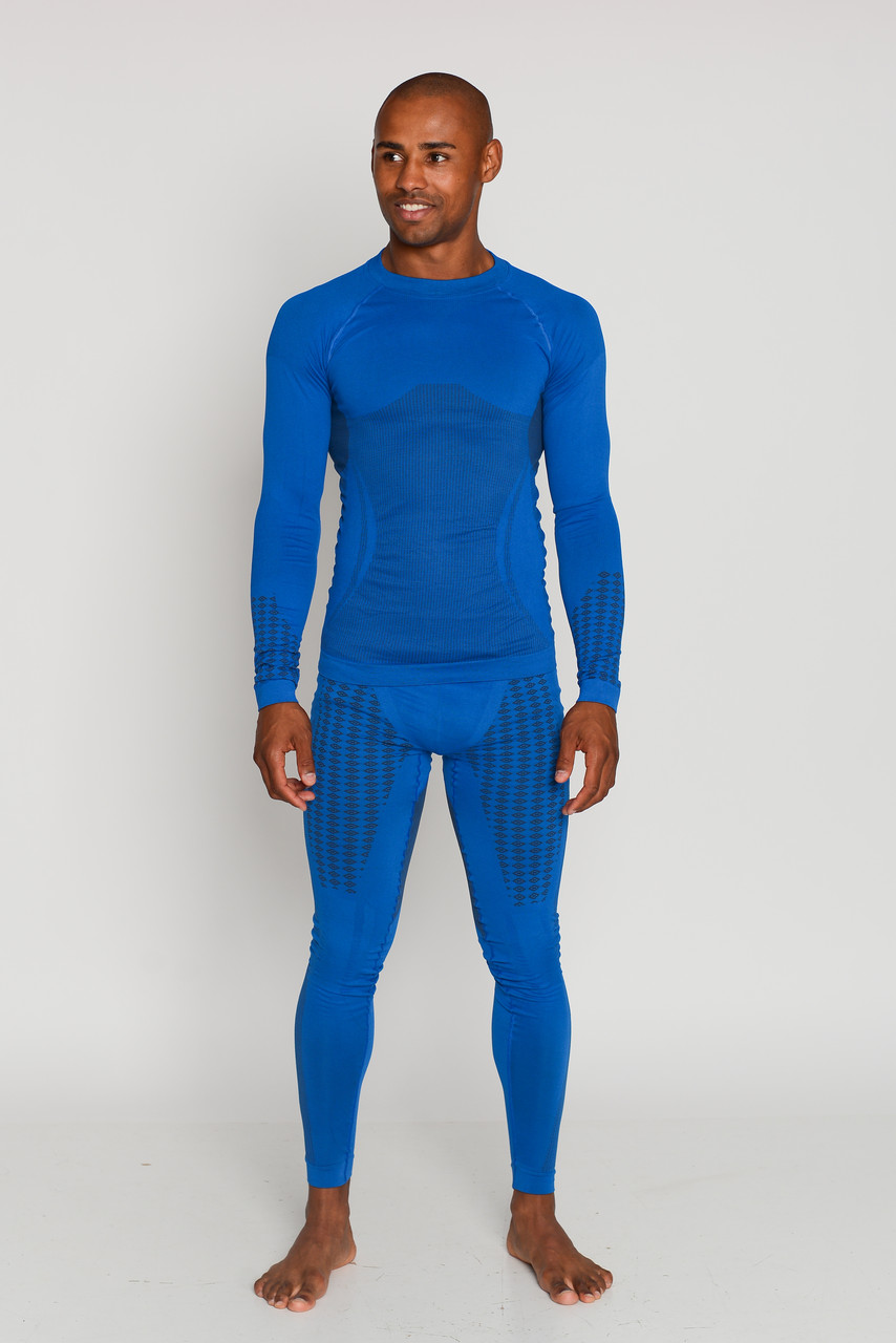 

Комплект мужского термобелья для спорта Hanna Style XXL Синий 000027325