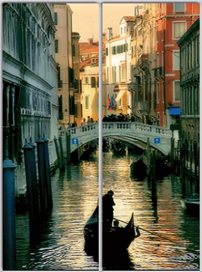 

Шкаф купе Luxe Studio Стандарт-1 Фотопечать Архитектура-8 1800x2200x600 двухдверный