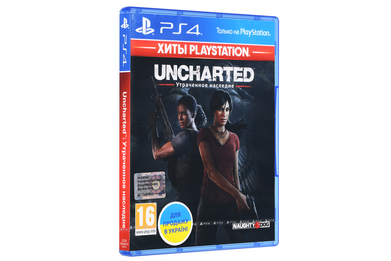 

Игра PS4 Uncharted: Утраченное наследие (Хиты PlayStation) [Blu-Ray диск] (JN639968702)