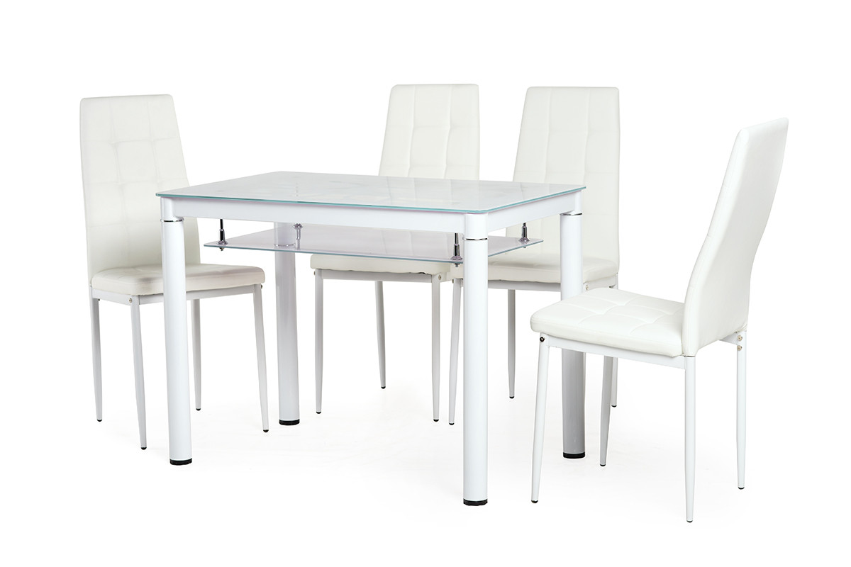 

Обеденный стол Vetro Mebel Т300-2 Белый