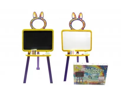 

Доска для рисования магнитная DOLONI TOYS 110х47х40 см (det0003749) Желтый