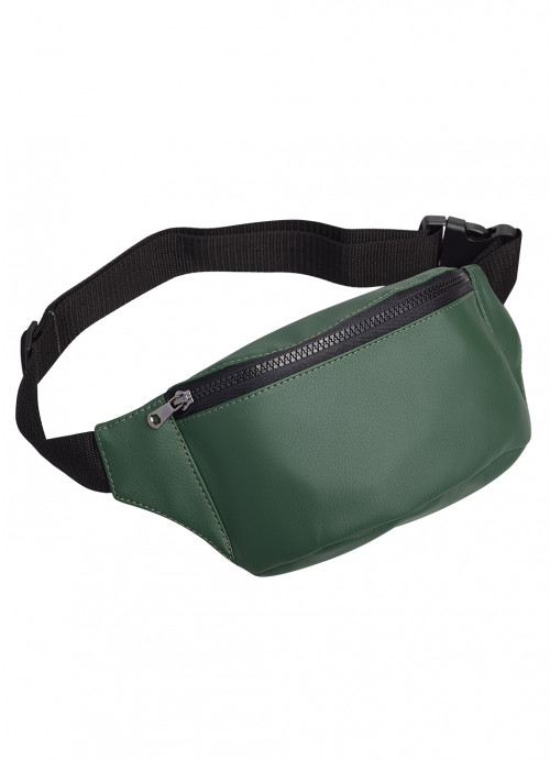 

Сумка женская на пояс (бананка) Sambag 22х12х4 см Зеленый