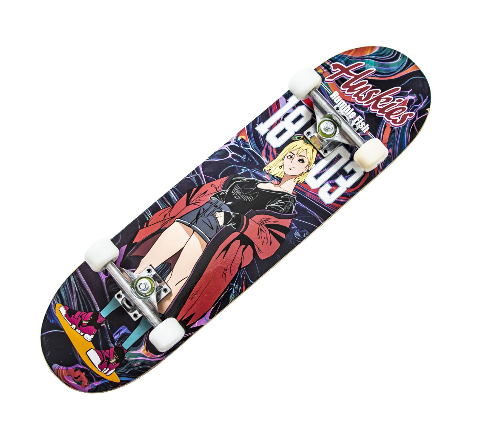 

Скейтборд Rumble Fish 79х20 см (fit0005793) Разноцветный