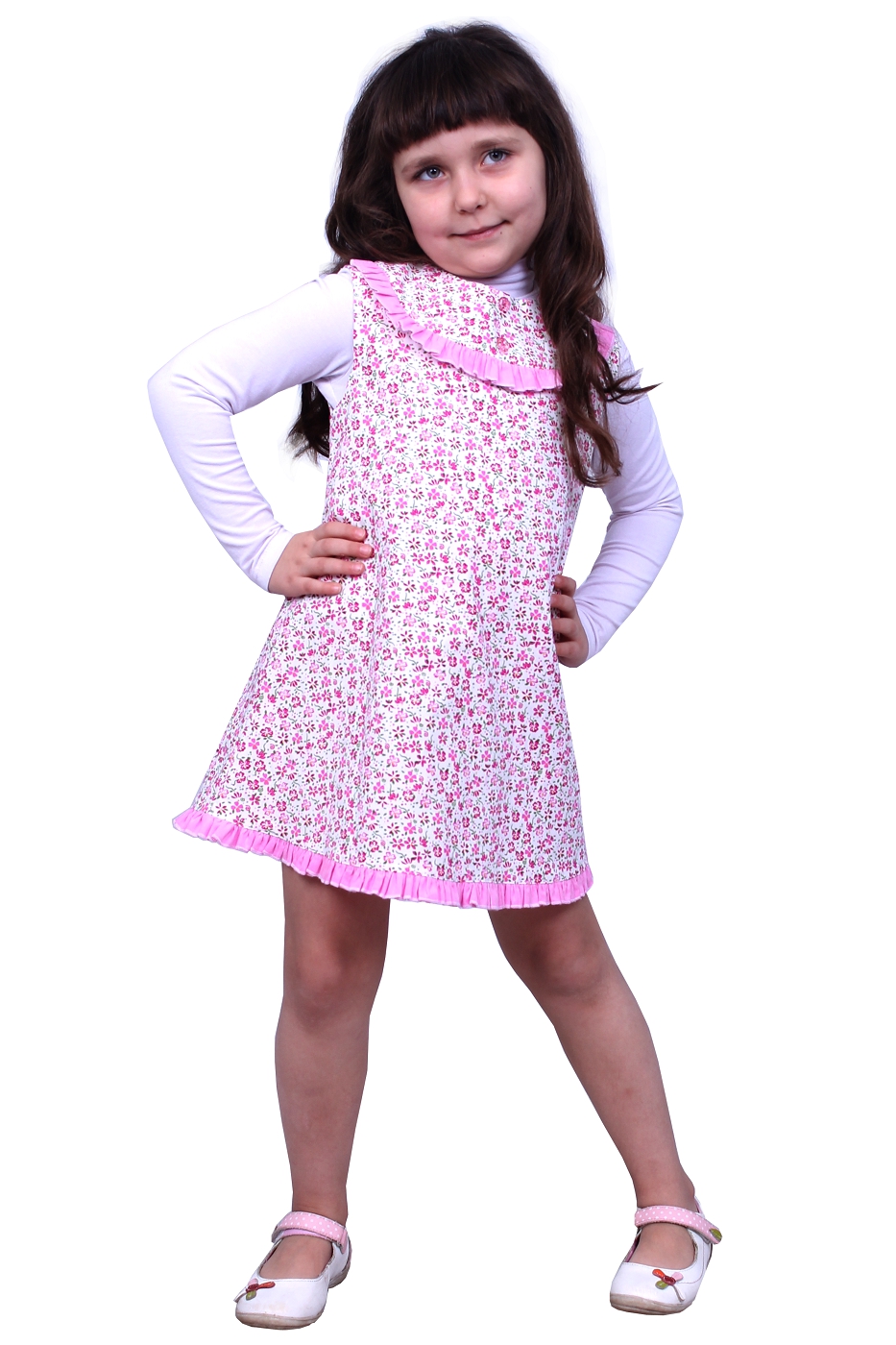 

Платье Попелюшка 1025 110 см Розовое