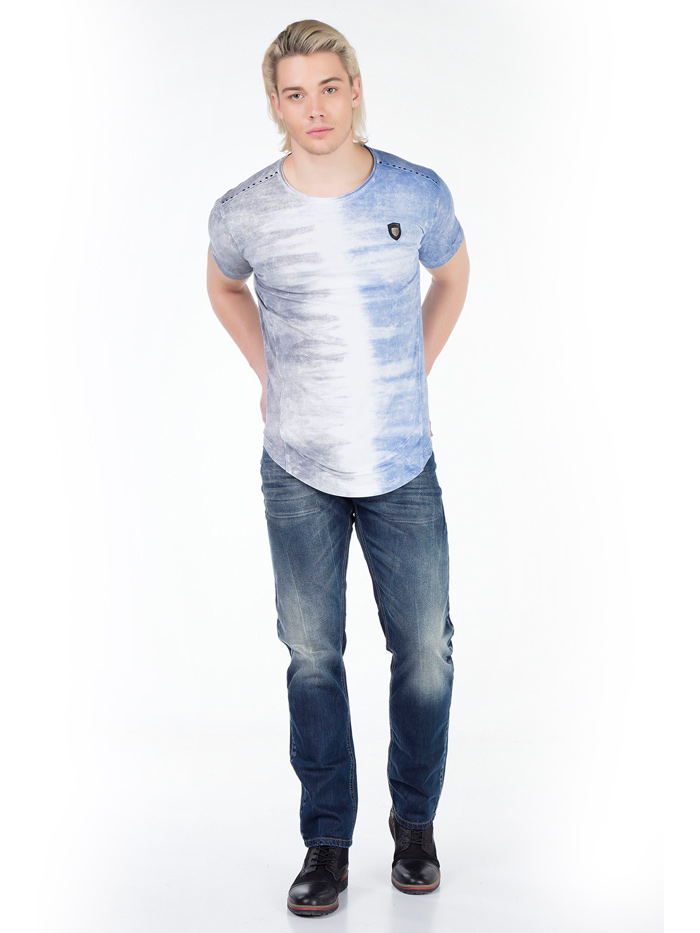 

Футболка Cipo&Baxx CT314 XL Голубая