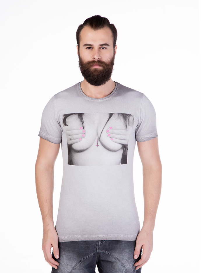 

Футболка Cipo&Baxx CT260 XXL Серая