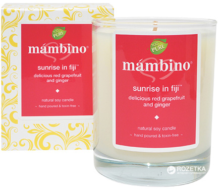 

Органическая соевая свеча Mambino organics Восход на Фиджи 206 г