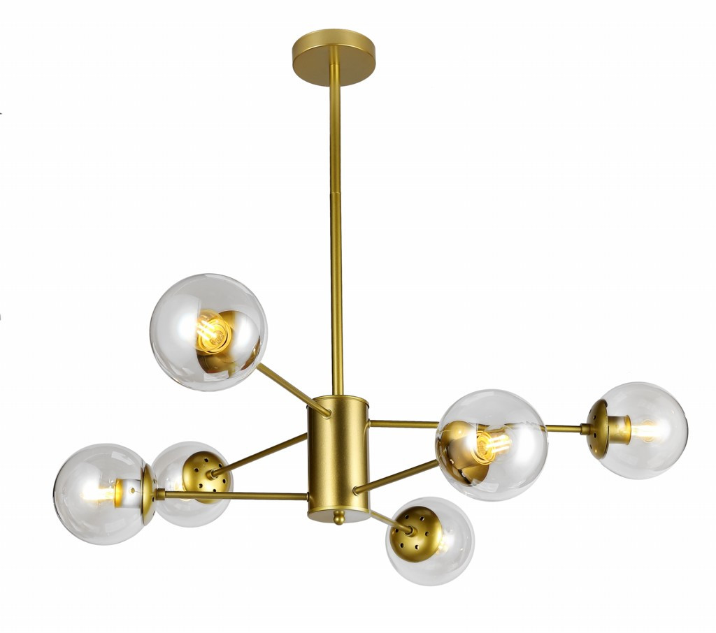 

Люстра подвесная Levistella 7526033-6 GD+CL (56521)