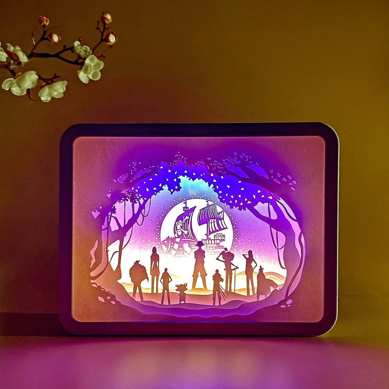 

3D настольная картина-ночник "Остров сокровищ" 3DTOYSLAMP