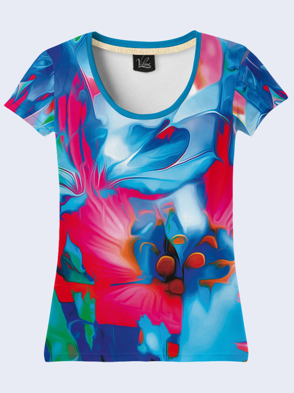 

Футболка Flowers art (2216) Vilno XS (42) 000037757