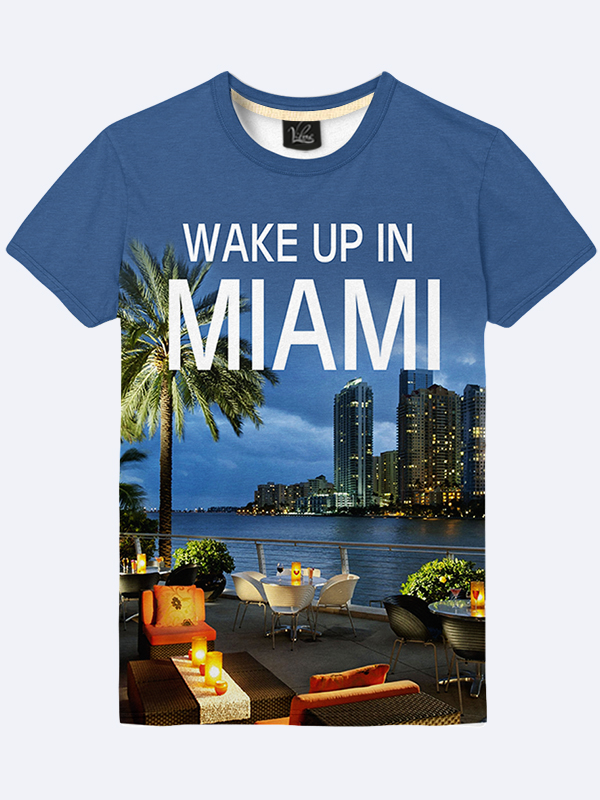 

Футболка Wake up in Miami (1615) Vilno L 000037333