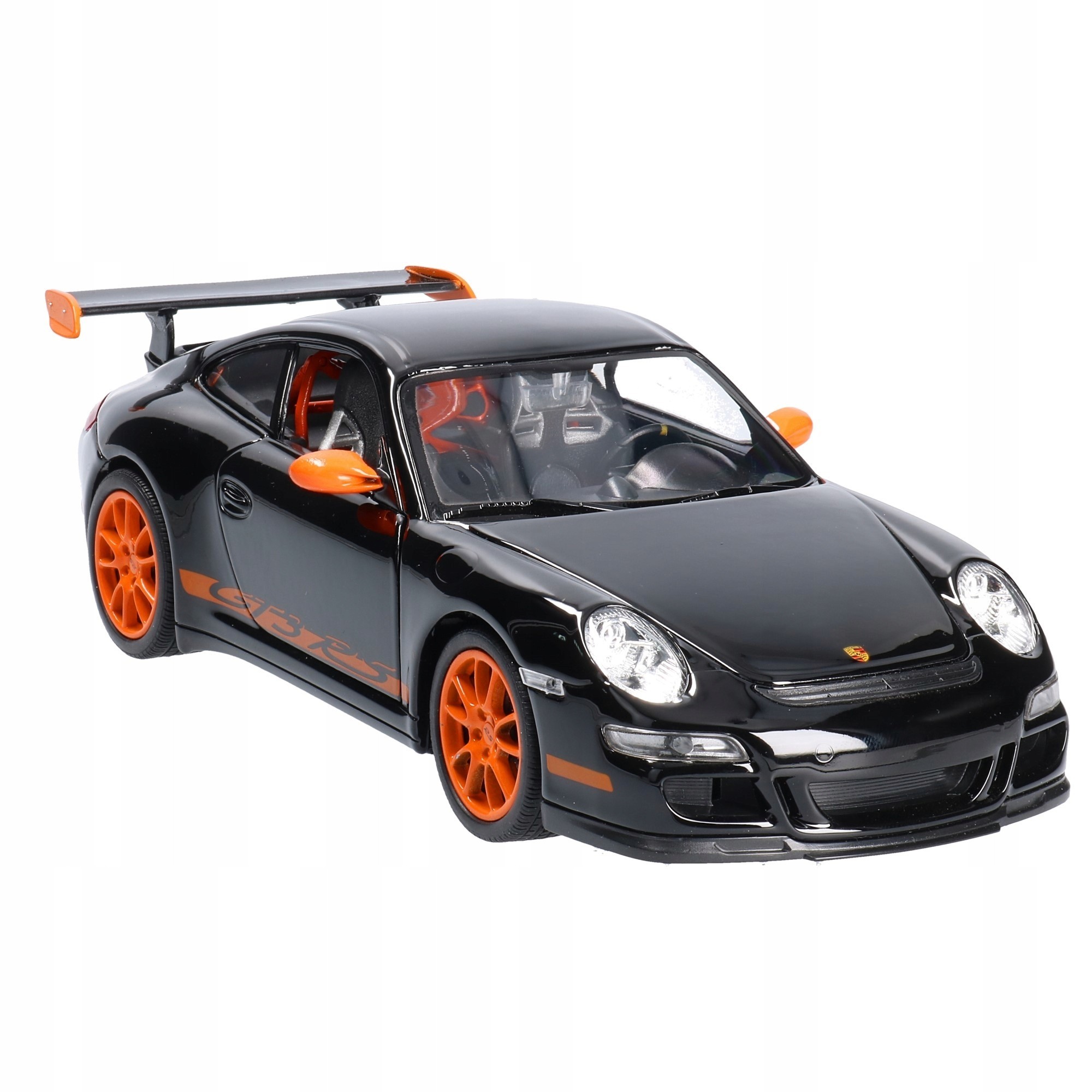 

Машинка инерционная металл 1:24 PORSCHE 911(997) GT3 RS 22495W WELLY черный