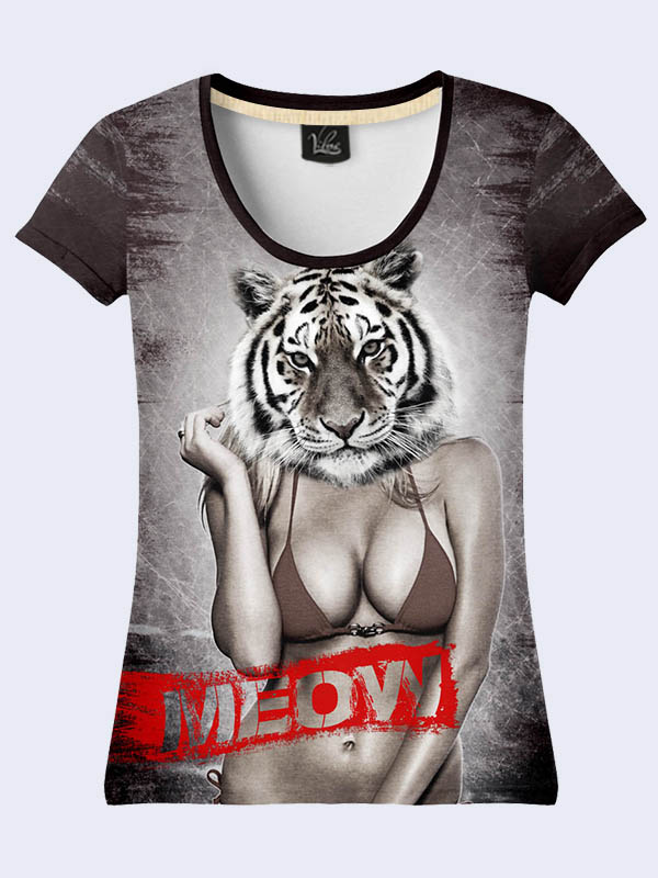

Футболка Девушка-тигрица (2021) Vilno M (46) 000035451