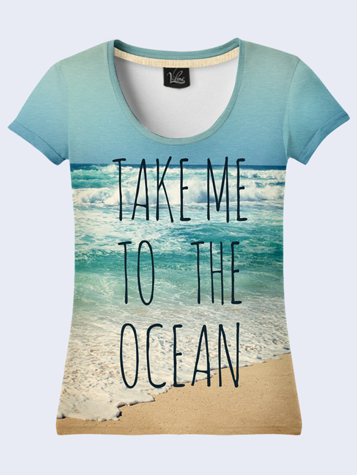

Футболка Take me to the Ocean (2076) Vilno L (48) 000036382