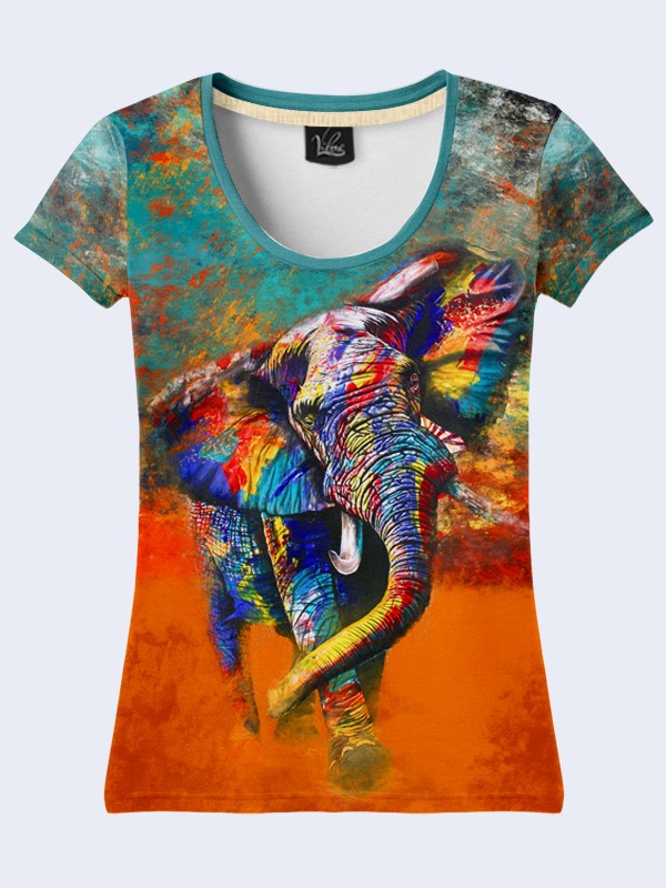 

Футболка Colored elephant (2464) Vilno XL (50) 000034095