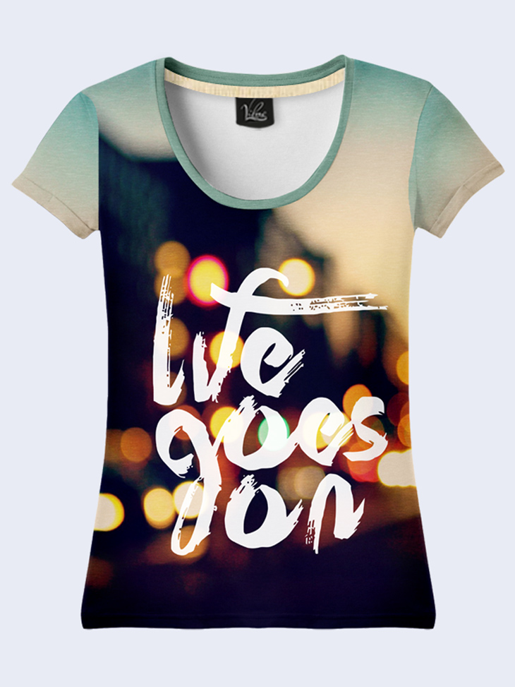 

Футболка Life goes on (2073) Vilno L (48) 000036369