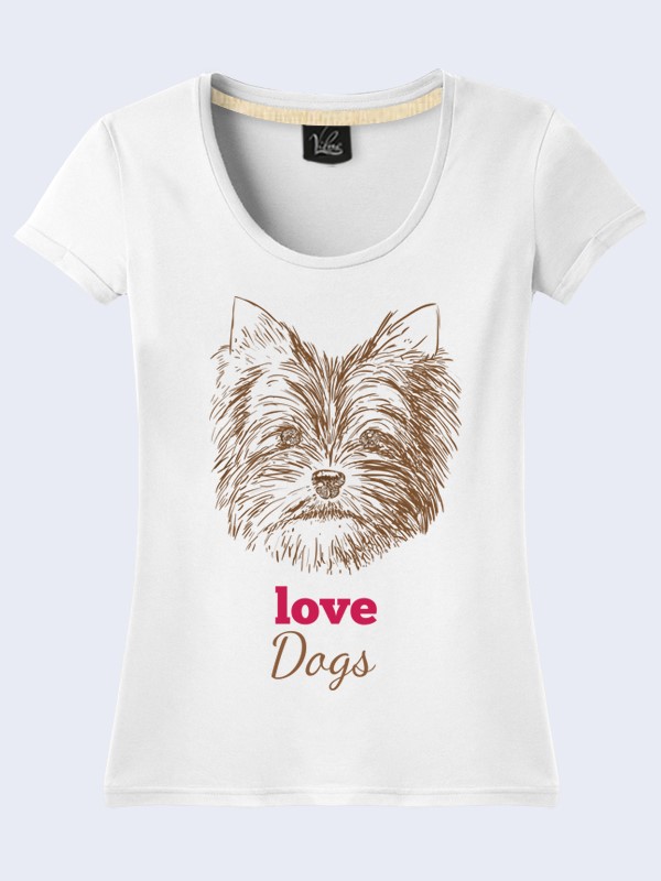 

Футболка Love dogs (2210) Vilno M (46) 000037725